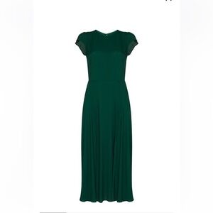 💚NWOT Reformation Gavin Dress Emerald